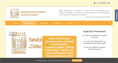Desktop Screenshot of civitaschristiana.pl