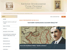 Tablet Screenshot of podkarpacki.civitaschristiana.pl